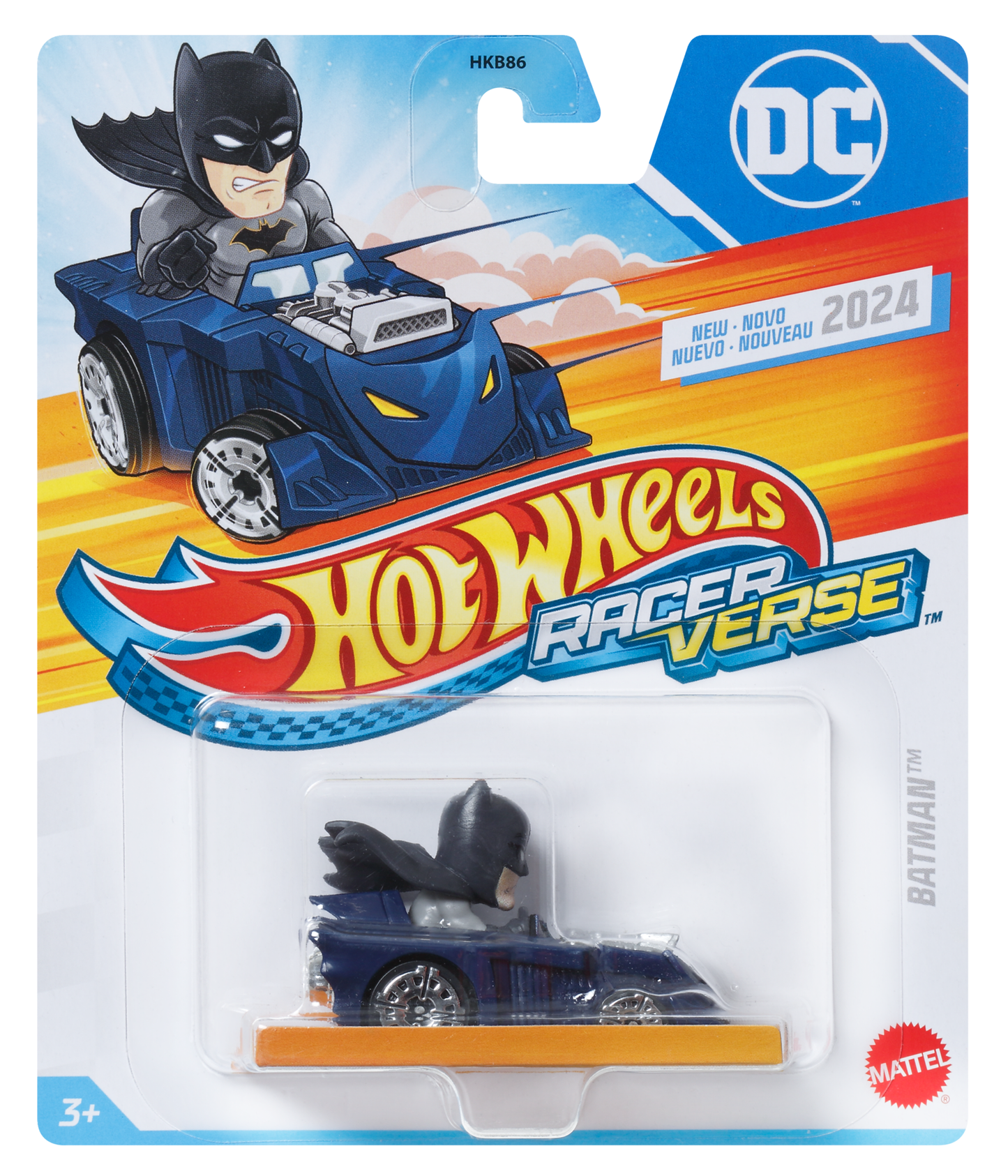 Hot Wheels RacerVerse Veh¨ªculo de Juguete Batman