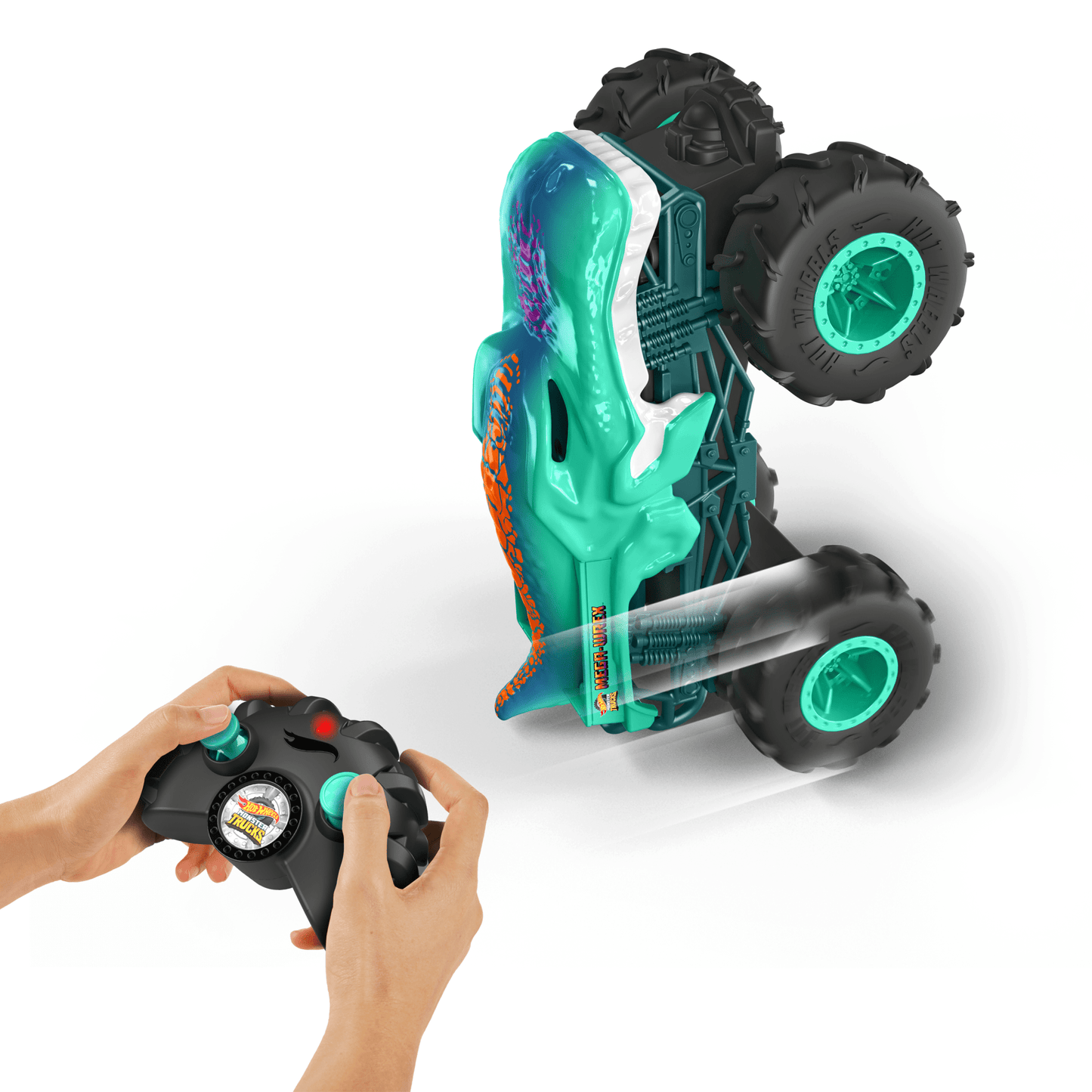 Hot Wheels Monster Trucks Veh¨ªculo a Control Remoto Mega Wrex Escala 1:24