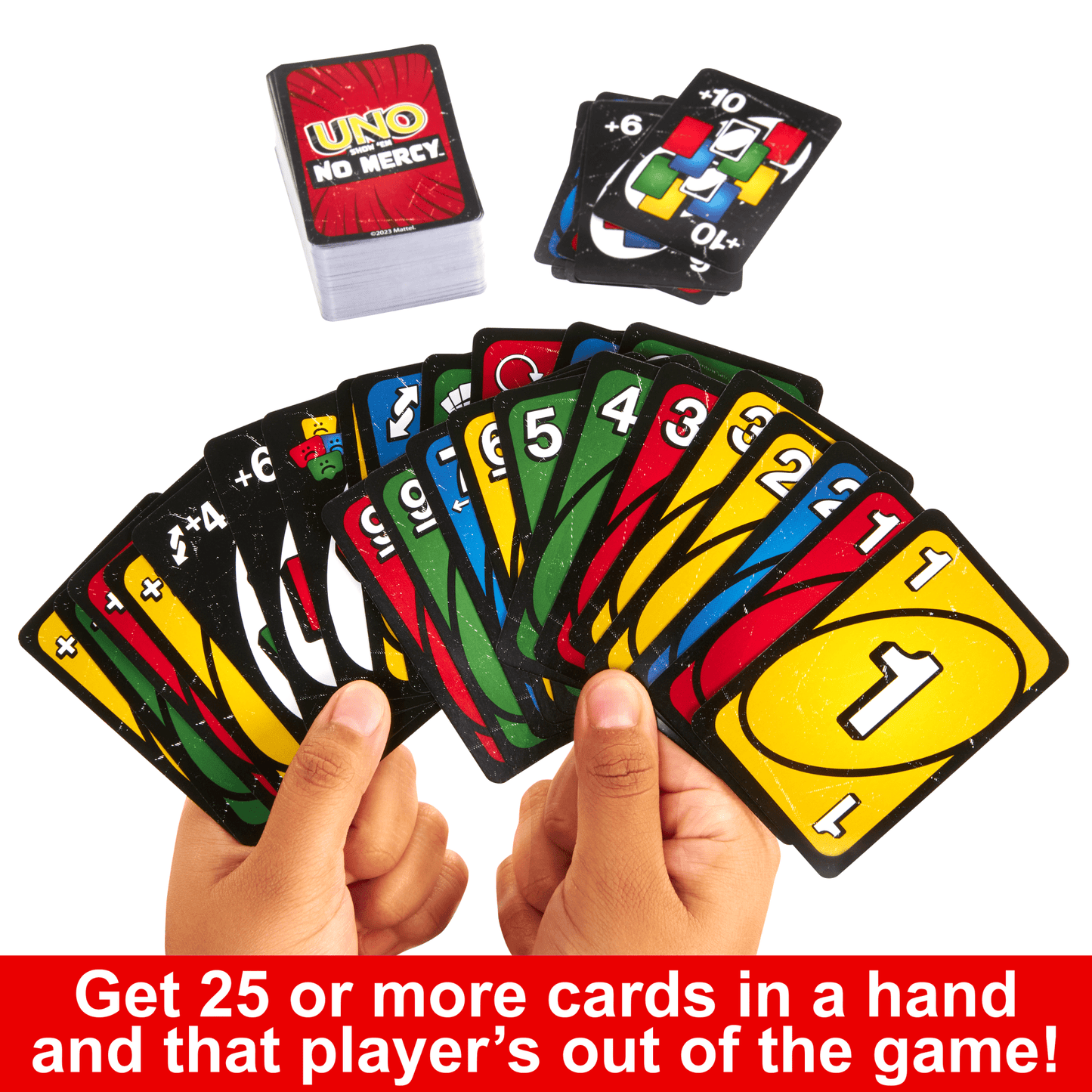 UNO Show ¡®Em No Mercy Card Game For Kids, Adults & Family Night, Parties And Travel