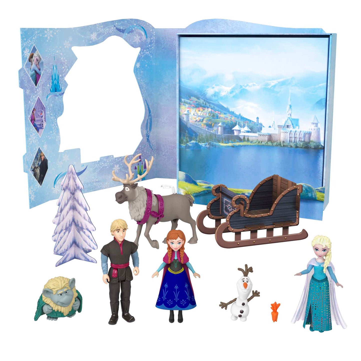 Disney Frozen Conjunto de Brinquedo Set de Hist¨®rias 6 Figuras