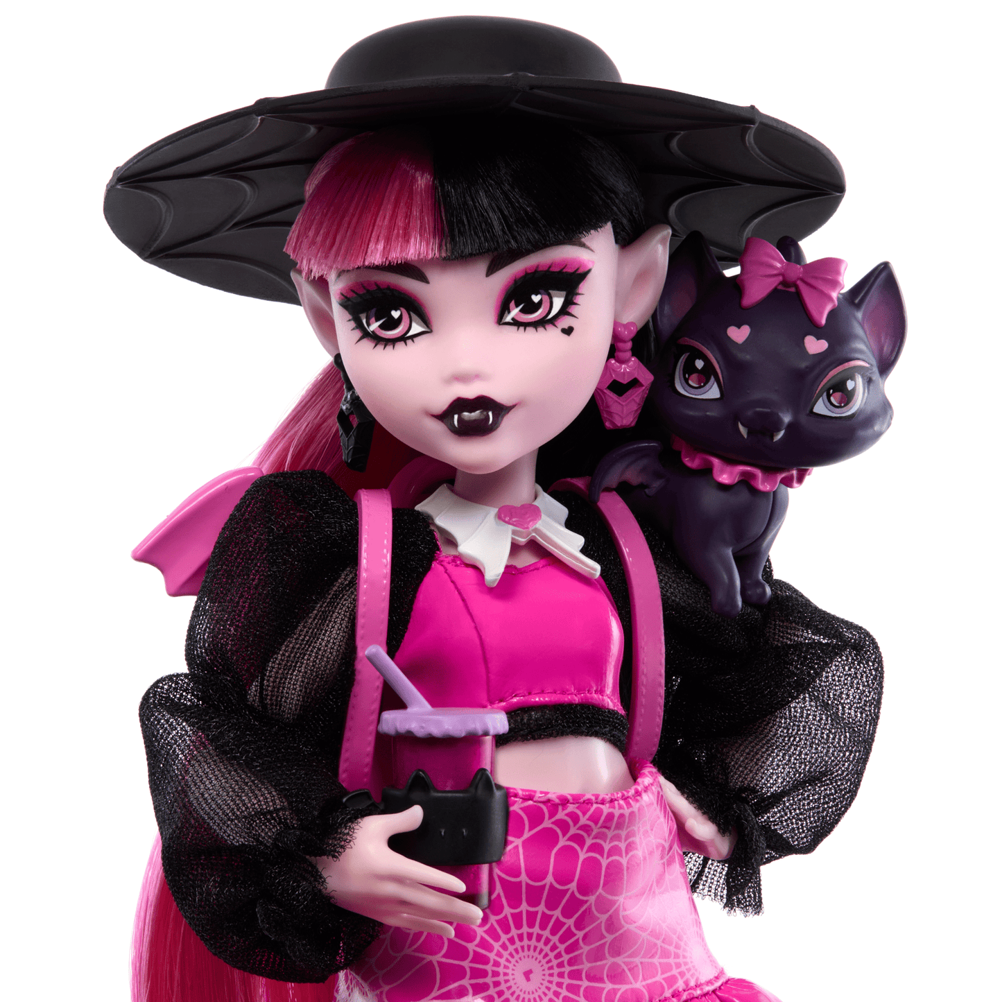 Monster High  Poup¨¦e Mode  Draculaura Avec Comte Fabuleux, Access.