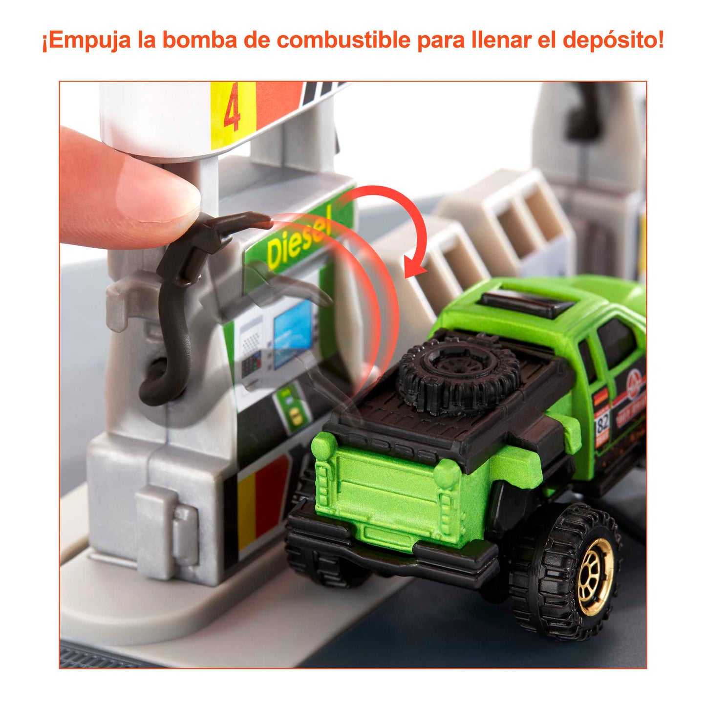 Matchbox Set de Juego Acci¨®n Estaci¨®n de Gasolina